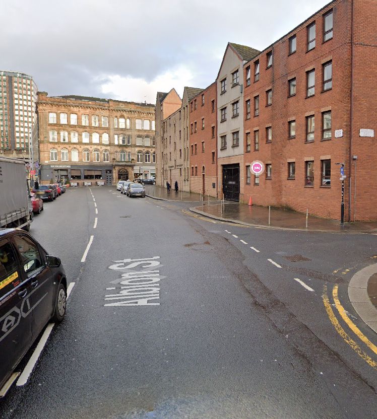 Cyclist hit by car in Glasgow